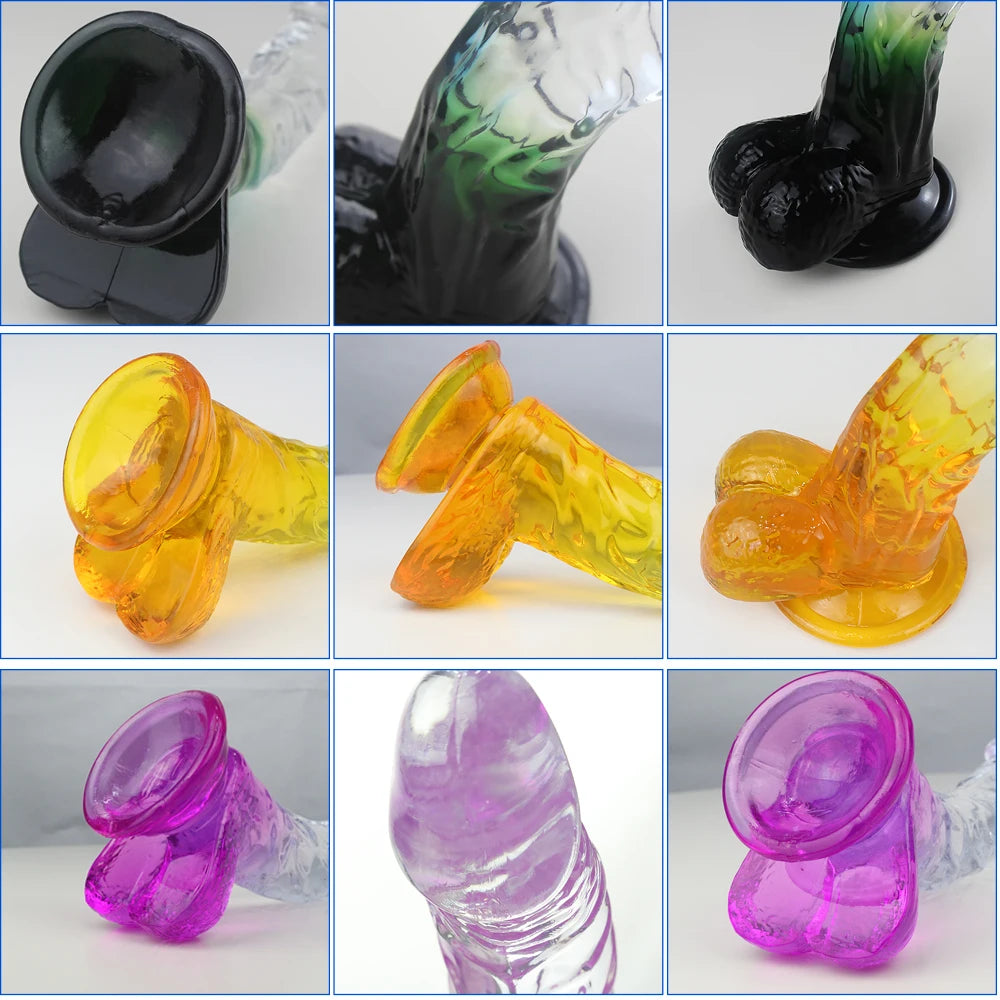 DualPleasure Suction Dildo