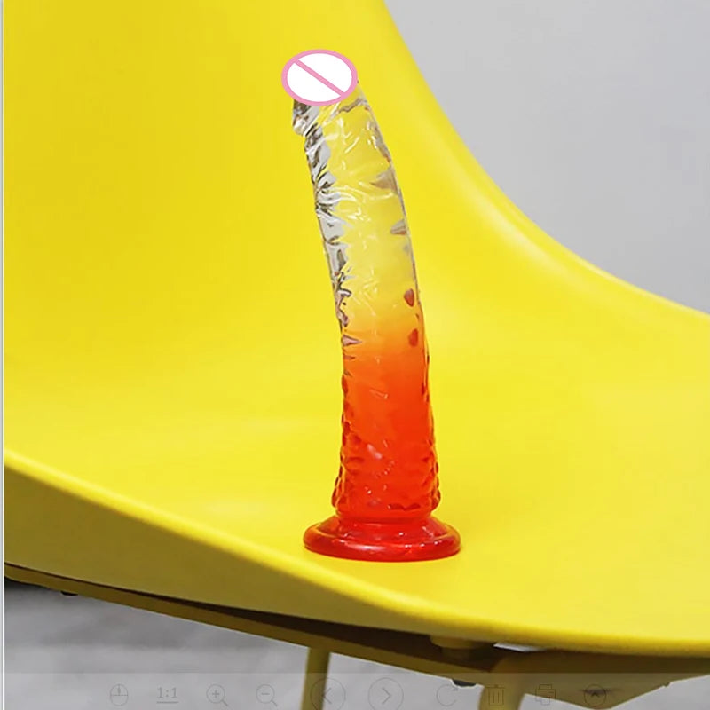 DualPleasure Suction Dildo