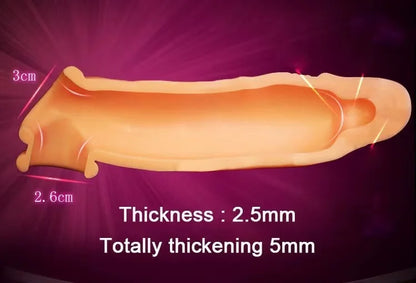 Silicone Penis Extender Sleeve