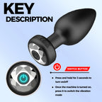 Ultimate Remote Vibrating Butt Plug