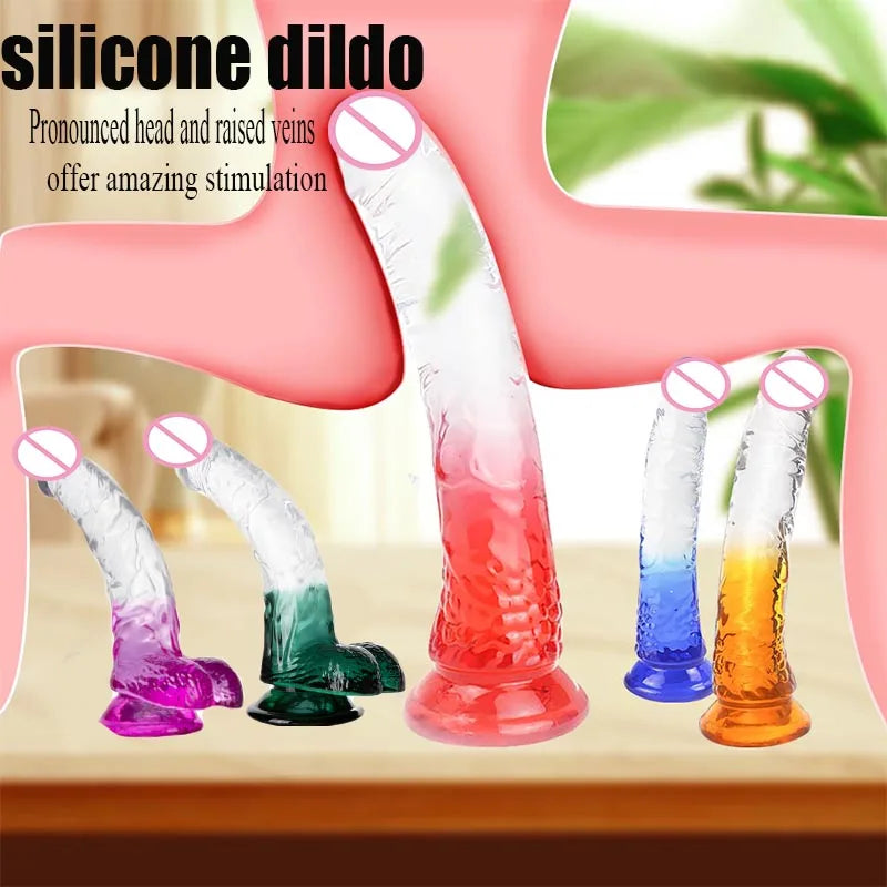 DualPleasure Suction Dildo