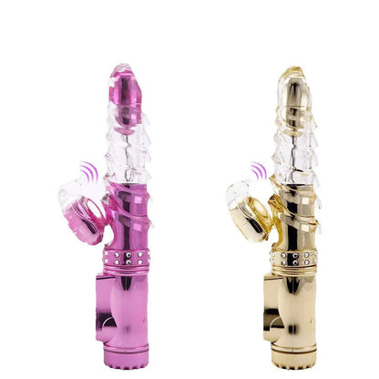 Thrusting Rabbit Vibrator – G-Spot & Clitoris Stimulator, AV Magic Wand, 36 Modes, Multi-Speed Rotation & Vibration for Women