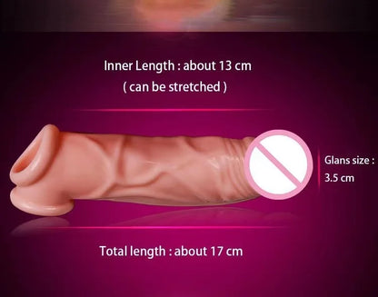 Silicone Penis Extender Sleeve
